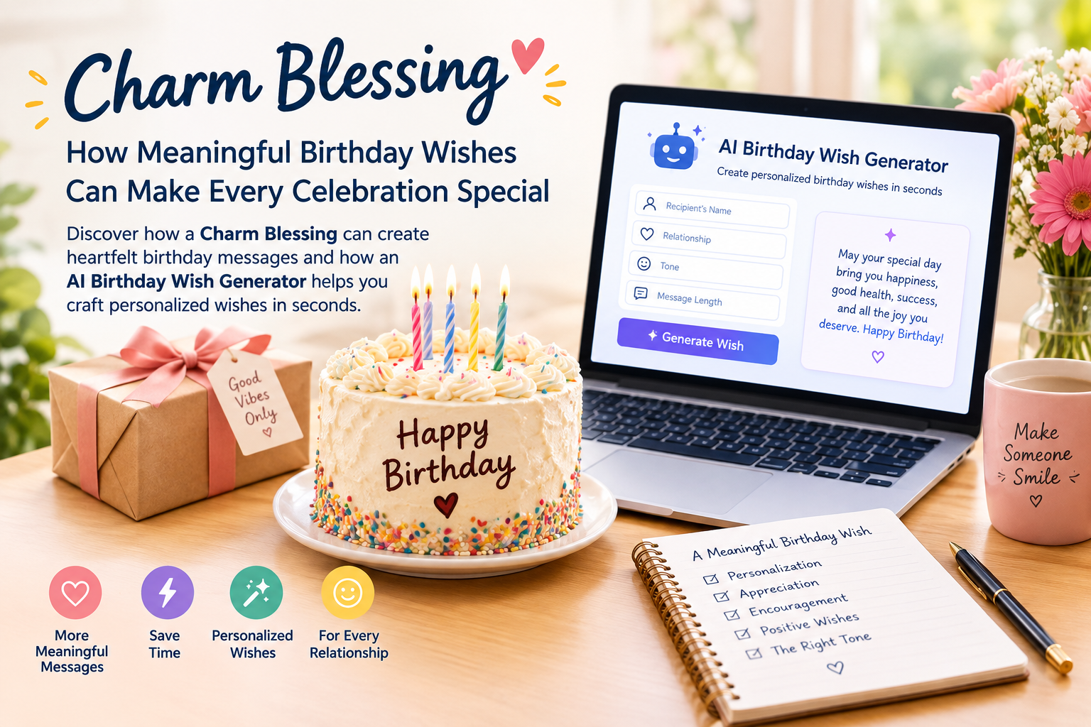 Charm Blessing: How Meaningful Birthday Wishes Can Make Every Celebration Special