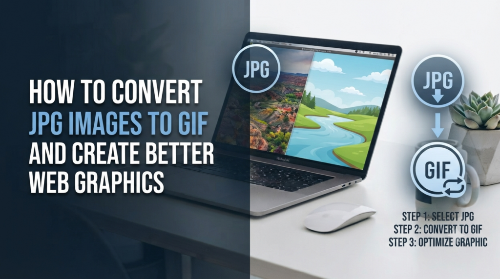 How to Convert JPG Images to GIF and Create Better Web Graphics