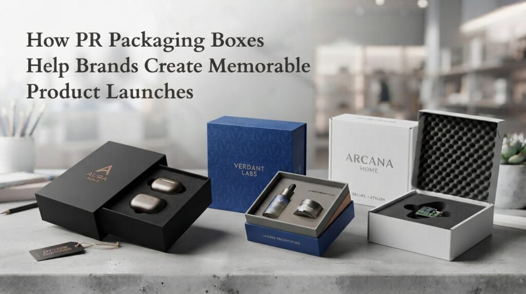 How PR Packaging Boxes Help Brands Create Memorable Product Launches